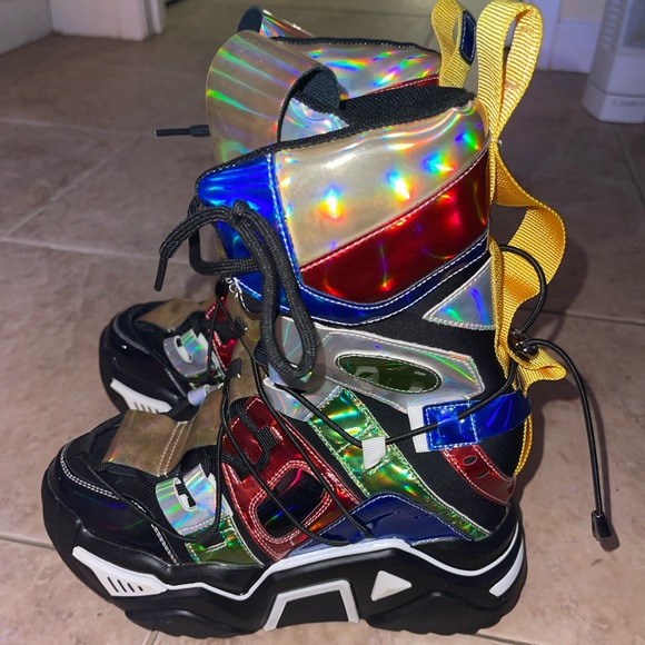 *DOLLS KILL* Anthony Wang Game Changer Ankle boots - Picture 3 of 4